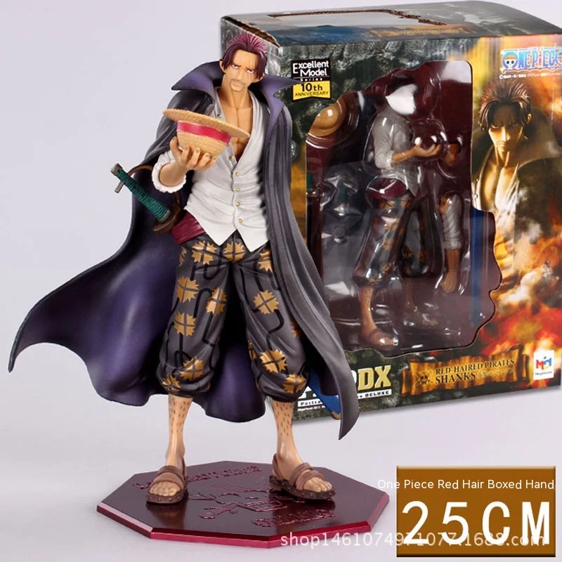 Pvc Pop Deluxe Red Haired Pirates Shanks Action Figure Anime One Piece 10th Anniversary Excellent Model Toy Collectibles
Pvc Pop Deluxe Red Haired Pirates Shanks Action Figure Anime One Piece 10th Anniversary Excellent Model Toy Collectibles