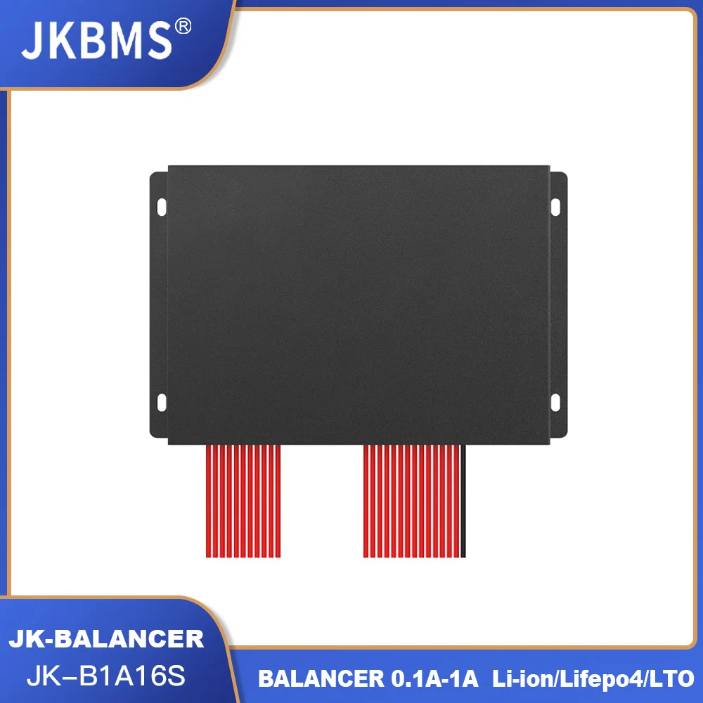 JK Smart Balancer 24V 36V 48V 60V 8S 10S 12S 13S 14S 16S 1A Active Balancer Equalizer Bluetooth Li-Ion Lifepo4 Lto Battery Pack
JK Smart Balancer 24V 36V 48V 60V 8S 10S 12S 13S 14S 16S 1A Active Balancer Equalizer Bluetooth Li-Ion Lifepo4 Lto Battery Pack