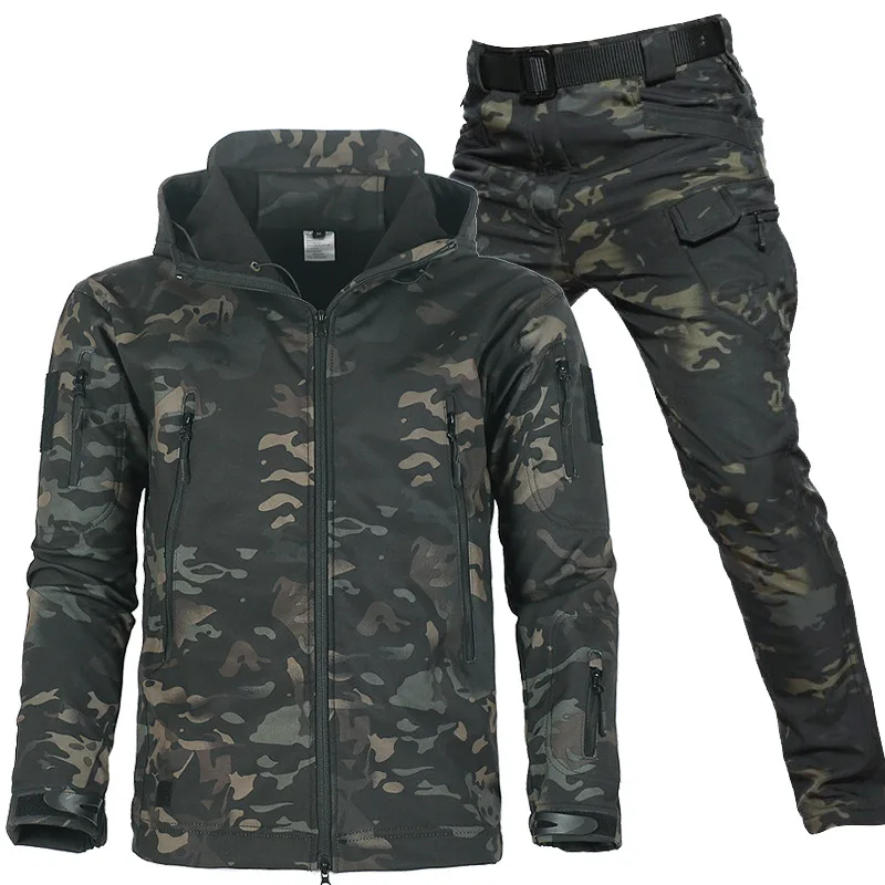 GL Winter Outdoor Multiple Styles Soft Shell Plush Thickened Ski Fishing Tactical Training Breathable Windproof Warm Charge Suit
GL Winter Outdoor Multiple Styles Soft Shell Plush Thickened Ski Fishing Tactical Training Breathable Windproof Warm Charge Suit