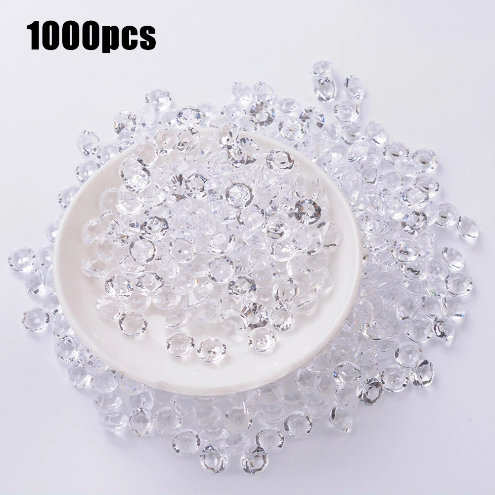 1000x Crystal Mixed Transparent Acrylic Crystal Wedding-Party Decor Confetti Scatter Beads Vase Filler
1000x Crystal Mixed Transparent Acrylic Crystal Wedding-Party Decor Confetti Scatter Beads Vase Filler