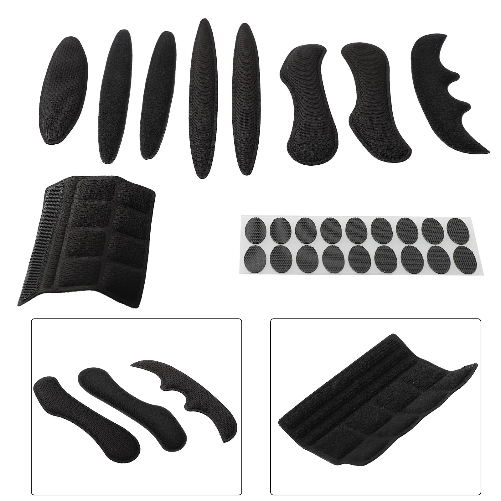 9 Pcs Bike Helmet Liner Replacement Kit Liner Sponge EVA Inner-Liner Professional Wear-resistant Safety Cycling Bicycle
9 Pcs Bike Helmet Liner Replacement Kit Liner Sponge EVA Inner-Liner Professional Wear-resistant Safety Cycling Bicycle