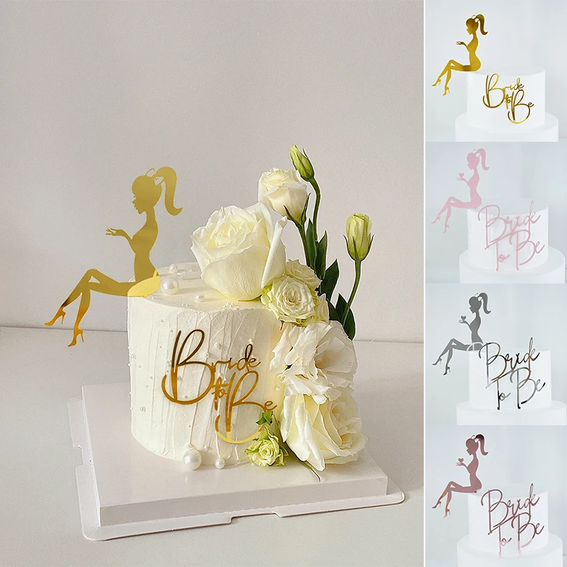 1Set Bride To Be Cake Topper Acrylic Girl Cake Decoration For Bridal Engaged Bachelor Wedding Party Decor Dessert Gift Supplies
1Set Bride To Be Cake Topper Acrylic Girl Cake Decoration For Bridal Engaged Bachelor Wedding Party Decor Dessert Gift Supplies