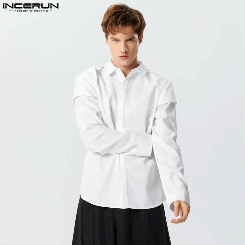 INCERUN Men Casual Shirt Solid Color Lapel Long Sleeve Streetwear Men Clothing 2023 Autumn Fashion Leisure Business Shirts S-5XL
INCERUN Men Casual Shirt Solid Color Lapel Long Sleeve Streetwear Men Clothing 2023 Autumn Fashion Leisure Business Shirts S-5XL