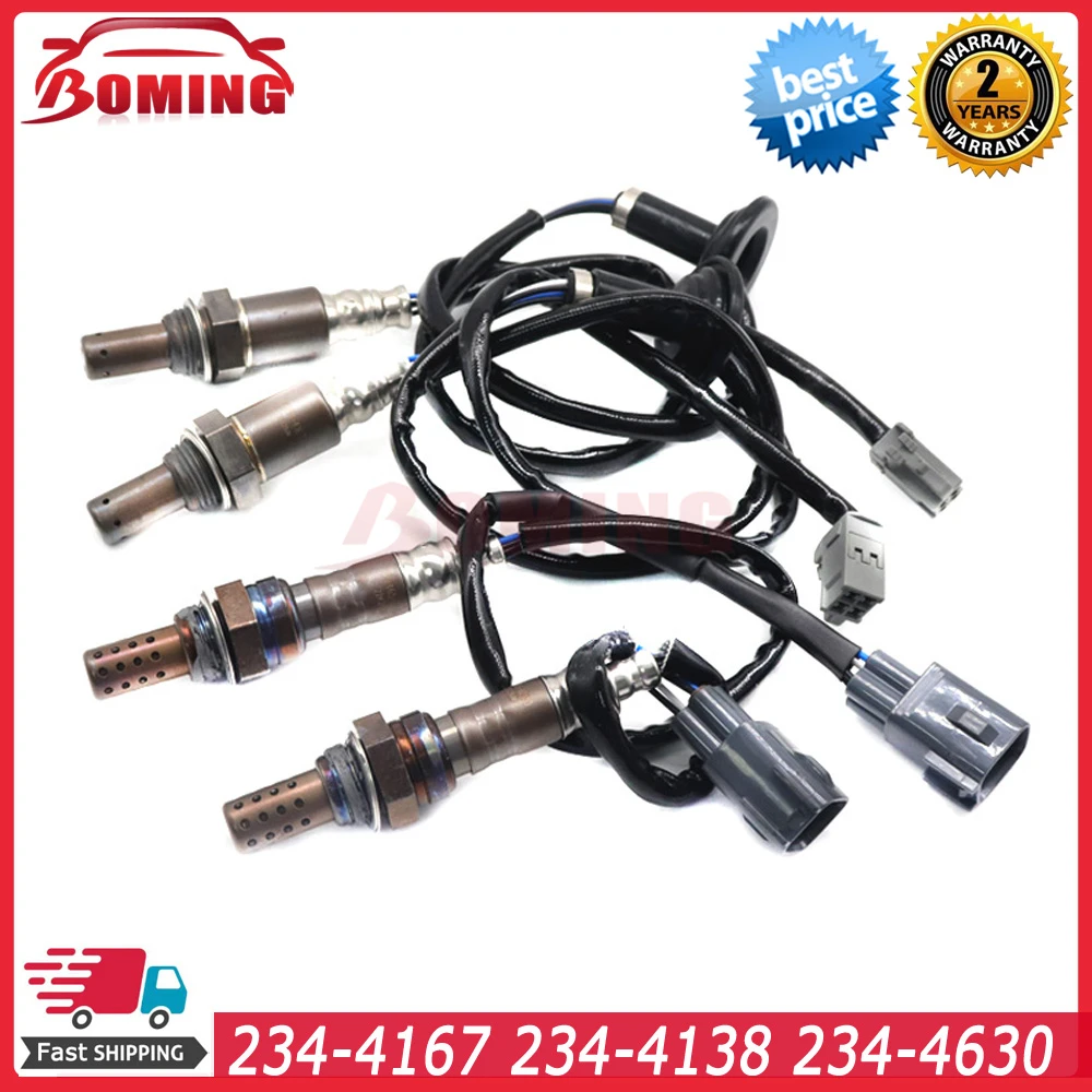 Автомобильный воздушный топливный датчик О2, кислородный датчик для Lexus LS430 4.3L 2001-2006 234-4167 234-4138 234-4630
Автомобильный воздушный топливный датчик О2, кислородный датчик для Lexus LS430 4.3L 2001-2006 234-4167 234-4138 234-4630