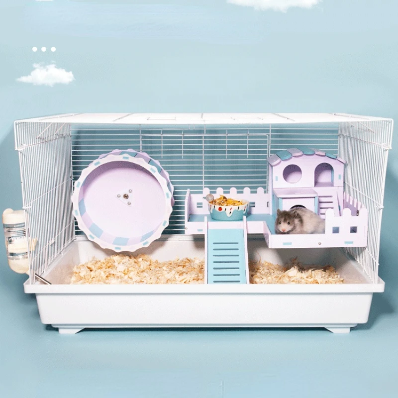 Hamster Cage Acrylic Transparent Nest Small Animal Hedgehogs Rabbit Guinea Pig Large Villa Swing Stairs Package Supplies Toy Set
Hamster Cage Acrylic Transparent Nest Small Animal Hedgehogs Rabbit Guinea Pig Large Villa Swing Stairs Package Supplies Toy Set