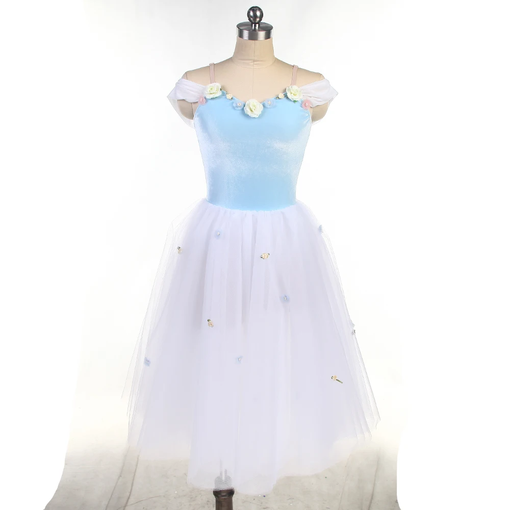 

Dance Favourite Ballet Tutus 24059 New Ballet Costumes Blue Romantic Ballet Tutus Stage Performance tutu