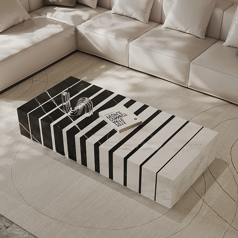 Hotel modern nordic luxury black white marble tea table high quality coffee table natural marble wholesale customization
Hotel modern nordic luxury black white marble tea table high quality coffee table natural marble wholesale customization