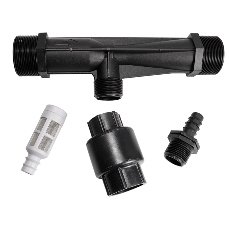 2 Inch Venturi Fertilization System Male Thread Irrigation Venturi Automatic Fertilizer Injector Fertilizer Syringe Kit
2 Inch Venturi Fertilization System Male Thread Irrigation Venturi Automatic Fertilizer Injector Fertilizer Syringe Kit