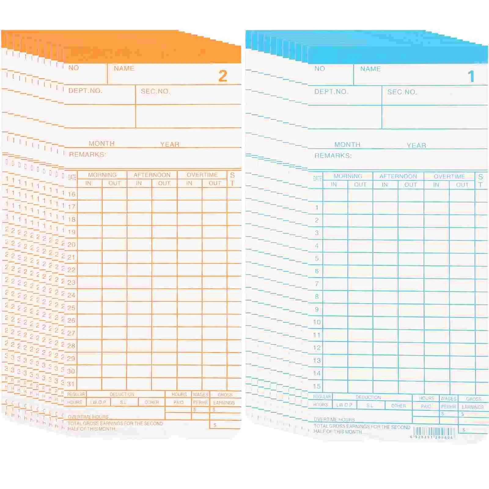 English Time Cards Double-sided Time Cards Attendance Time Paper Cards Office Time Cards Attendance Recording Cards
English Time Cards Double-sided Time Cards Attendance Time Paper Cards Office Time Cards Attendance Recording Cards