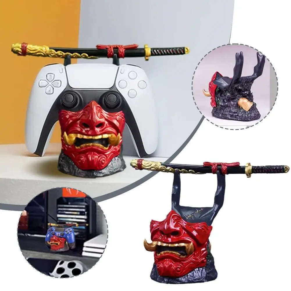 1pc For Ghost Of Tsushima Gaming Controller Holder One More Life Controller Holder Figure Headphone Stand For PS5/PS4
1pc For Ghost Of Tsushima Gaming Controller Holder One More Life Controller Holder Figure Headphone Stand For PS5/PS4