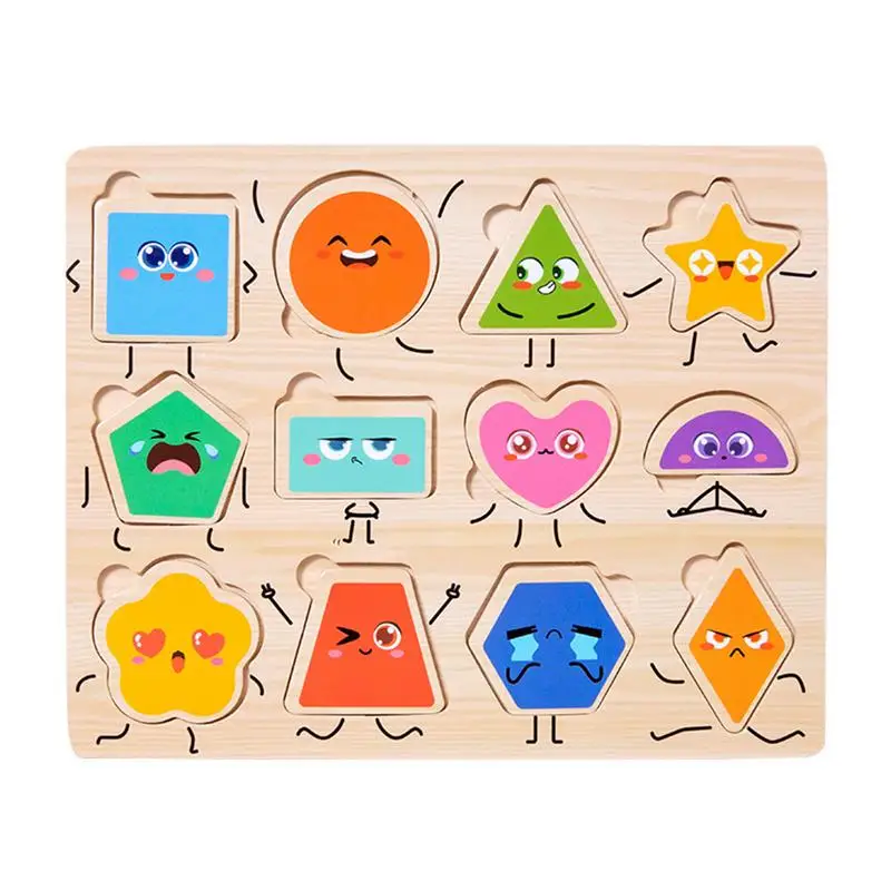 

Puzzles For Kids Ages 3-5 Number Puzzles Montessori Educational Preschool Toys Gifts For Colors & Shapes Cognition Skill