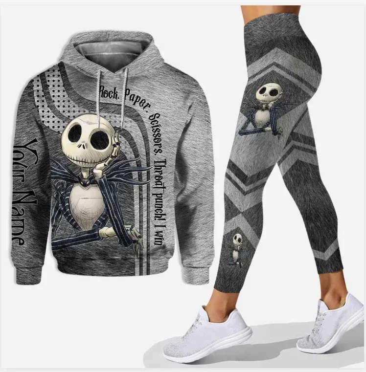 Nightmare Before Christmas Sally Hoodie Womens Leggings Yoga Set Womens Disney Jack Skellington Hoodie Sports Leggings Tracksuit
Nightmare Before Christmas Sally Hoodie Womens Leggings Yoga Set Womens Disney Jack Skellington Hoodie Sports Leggings Tracksuit