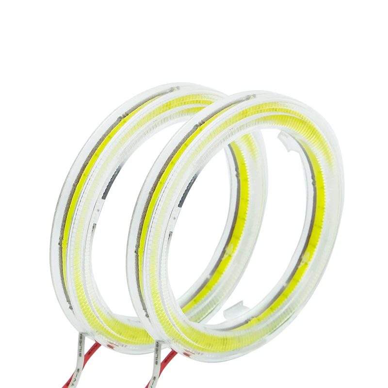 2pcs Headlight Angle Light LED COB White Light Car AngelEye Ring Light Car Motorcycle Headlight Ring Aperture Light Fog Light
2pcs Headlight Angle Light LED COB White Light Car AngelEye Ring Light Car Motorcycle Headlight Ring Aperture Light Fog Light