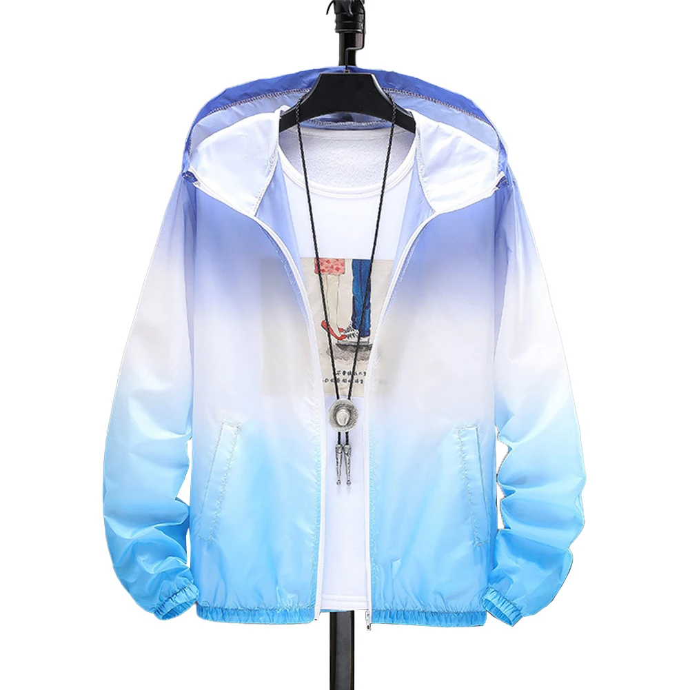 Clothes Coat Daily Sun Protection Windbreaker Zip Hooded Breathable Camping Gradient Color Hooded Comfy Fashion
Clothes Coat Daily Sun Protection Windbreaker Zip Hooded Breathable Camping Gradient Color Hooded Comfy Fashion