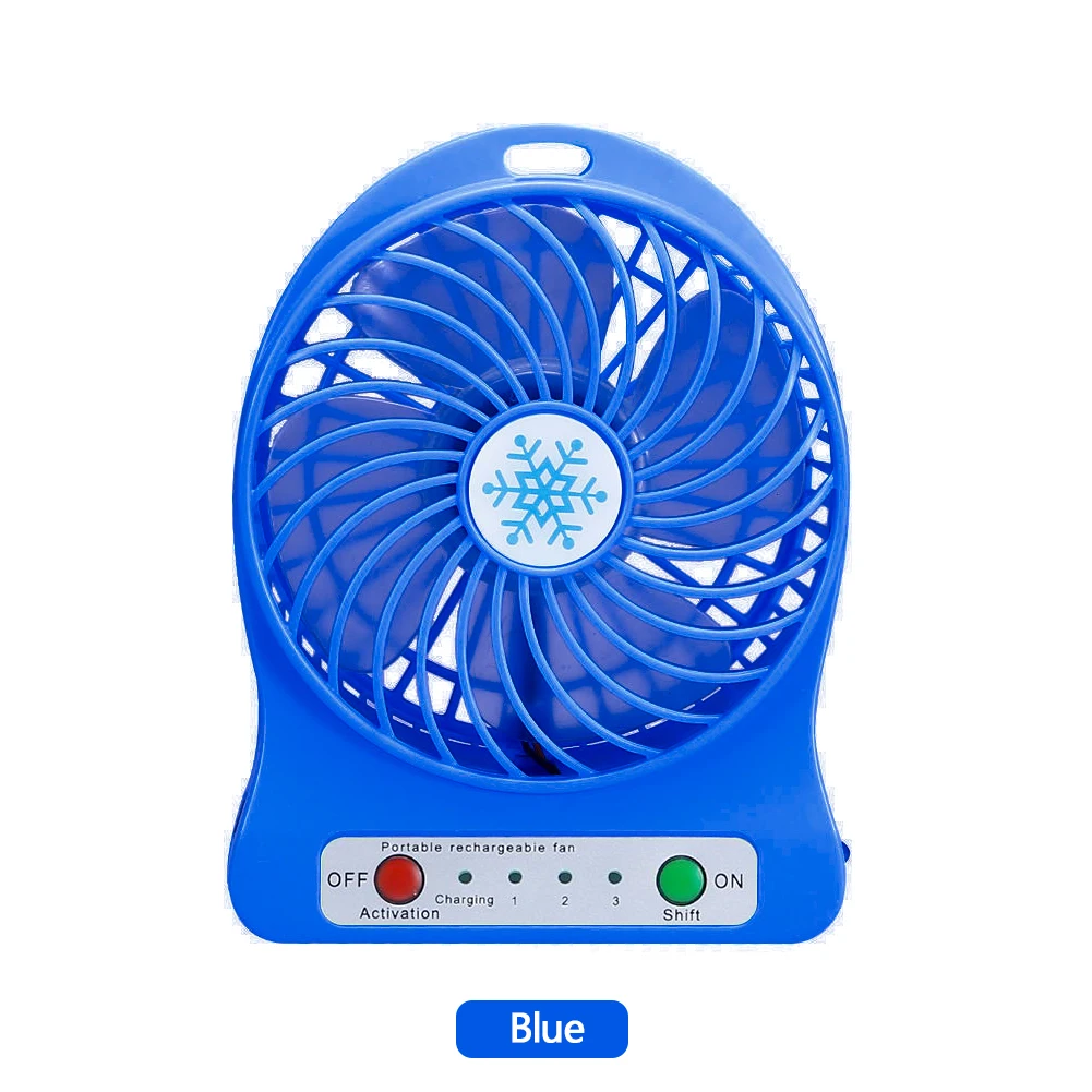 Generic Portable Mini LED Desk Fan Air Cooler Battery Operated Jumia