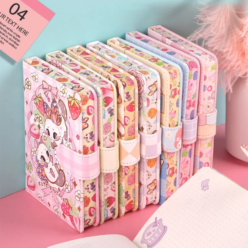 256 Page Children Cute Notebook Color Page Illustration Magnetic Button Soft Leather Diary Student Planner Calendar Notepad Book
256 Page Children Cute Notebook Color Page Illustration Magnetic Button Soft Leather Diary Student Planner Calendar Notepad Book