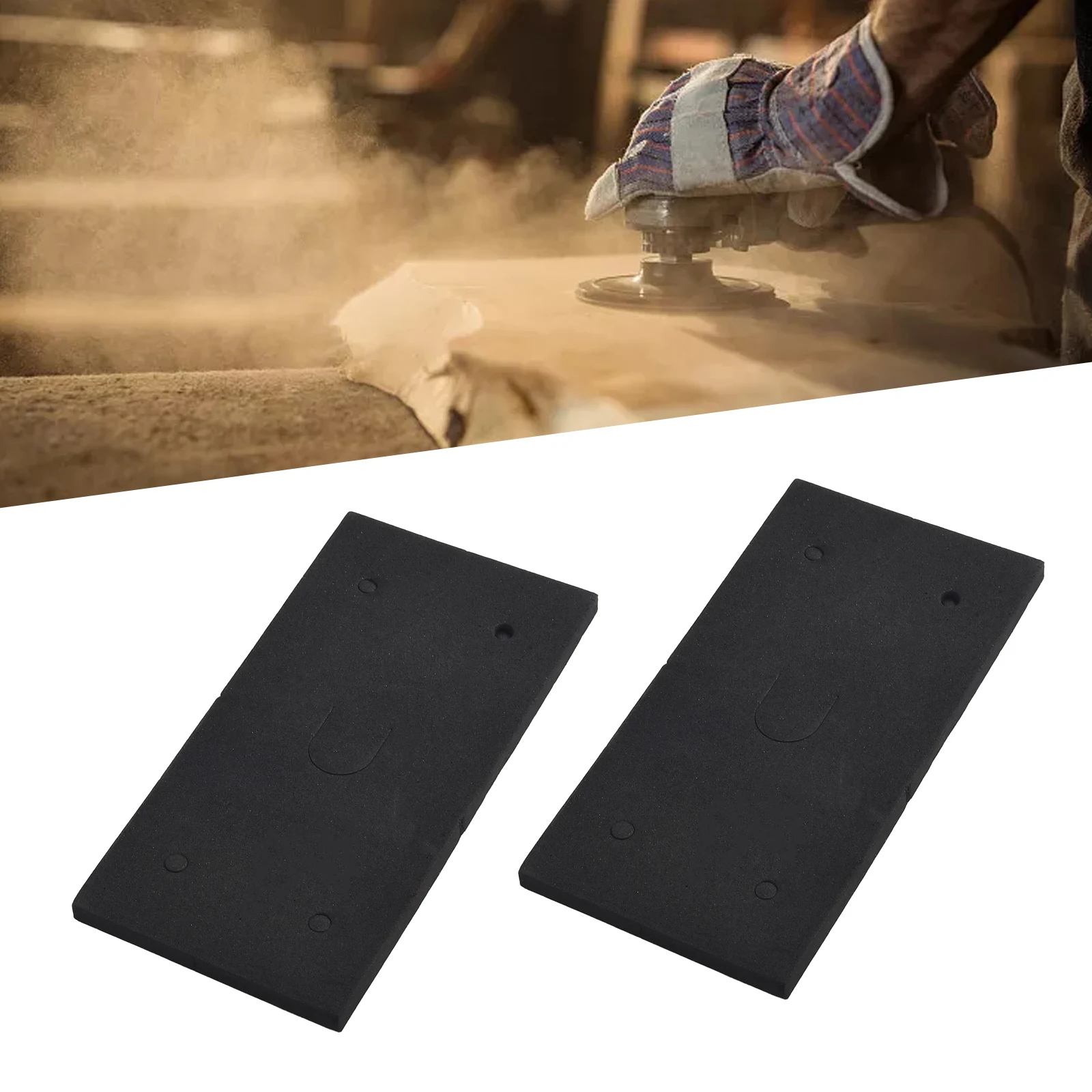 2Pcs Sander Back Pad Self-Adhesive Foam Mat 4Holes Replaces For 9035 Rectangular Polishing Power Tool Accessories 18.5x9.3x0.8cm
2Pcs Sander Back Pad Self-Adhesive Foam Mat 4Holes Replaces For 9035 Rectangular Polishing Power Tool Accessories 18.5x9.3x0.8cm