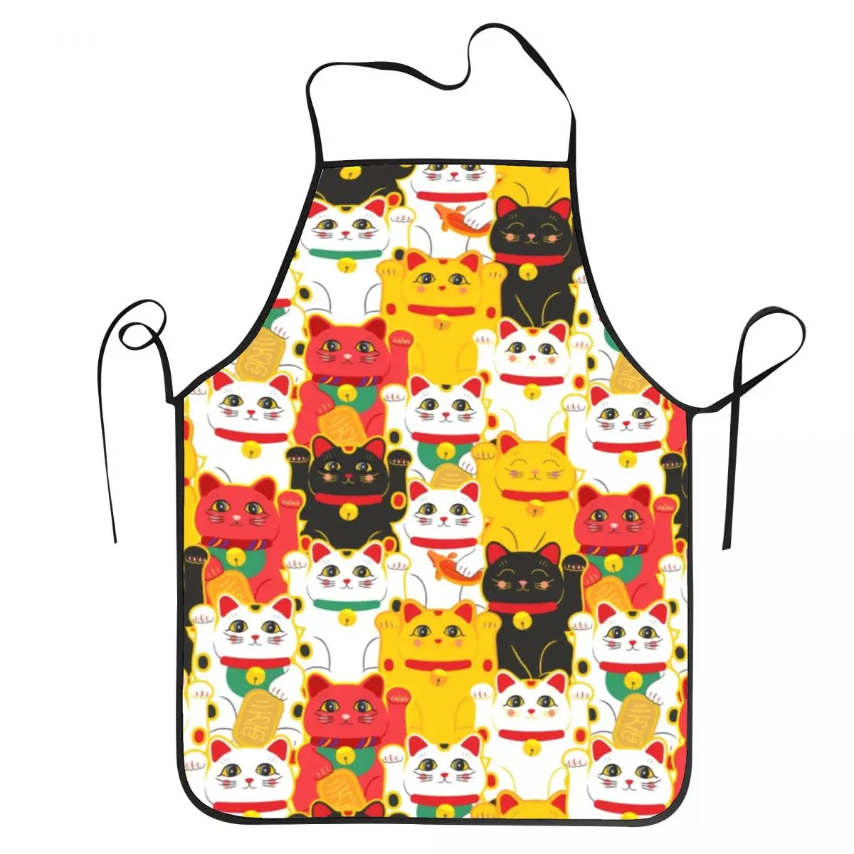 Unisex Maneki Neko Waving Bib Apron Adult Women Men Chef Tablier Cuisine for Cooking Kitchen Lucky Cat Japanese Charms Baking
Unisex Maneki Neko Waving Bib Apron Adult Women Men Chef Tablier Cuisine for Cooking Kitchen Lucky Cat Japanese Charms Baking