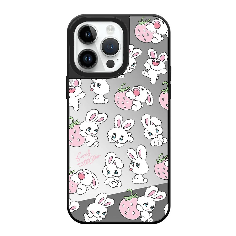 Mirror Surface Rabbit Phone Case Cover for IPhone 14 13 12 11 15 Pro Max Case for IPhone 15 Pro Max
Mirror Surface Rabbit Phone Case Cover for IPhone 14 13 12 11 15 Pro Max Case for IPhone 15 Pro Max