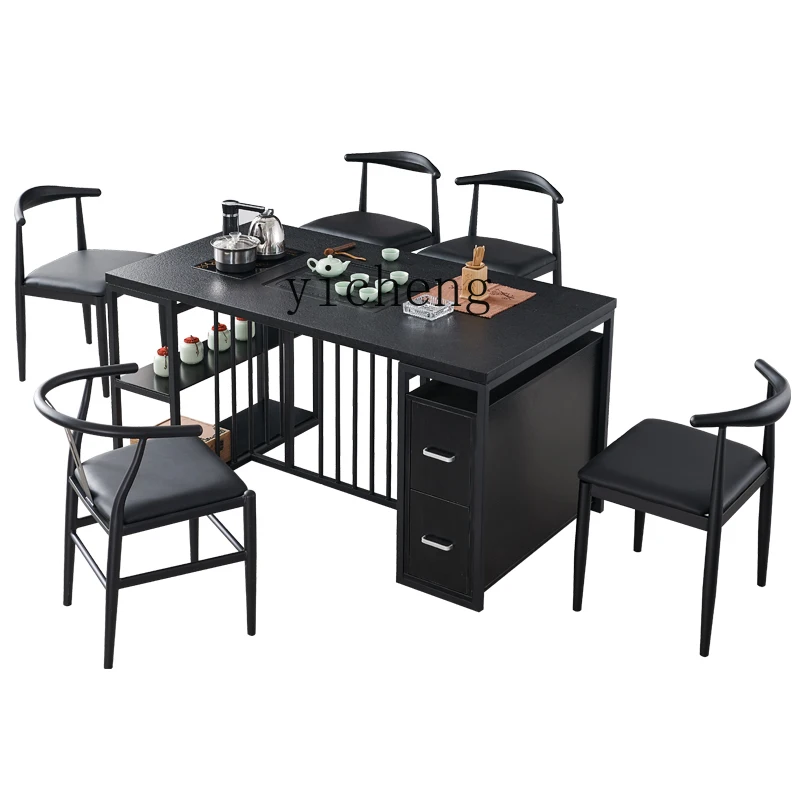 ZC Table-Chair Set Office Firestone Tea Table Simple Modern Tea Making Teaware Suit
ZC Table-Chair Set Office Firestone Tea Table Simple Modern Tea Making Teaware Suit