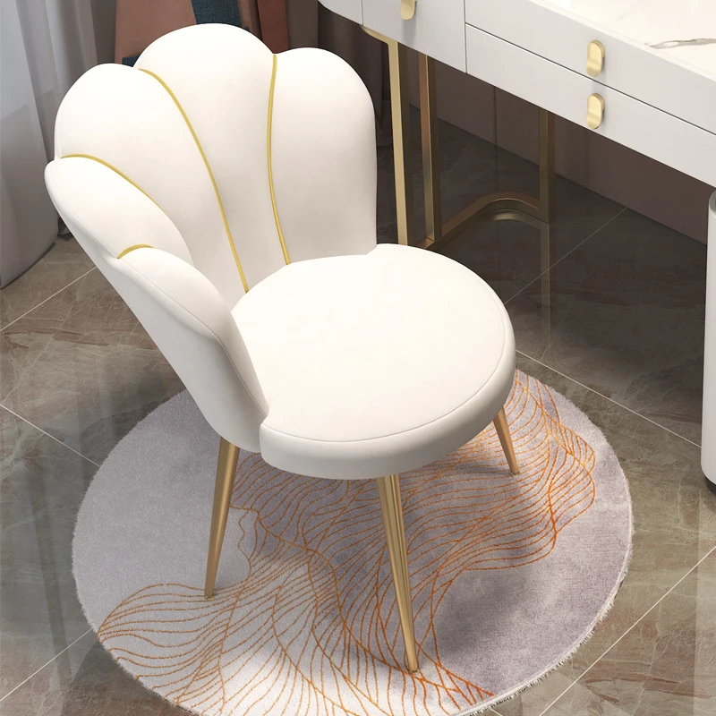 

Furniture Living Room Chair Nordic Makeup Stool Modern Leisure Seat Home Decoration Accessories Kitchen Dining Chairs Armchair