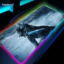 World of Warcraft Game Mousepad RGB LED Backlit Game Mouse Pad Accessories Computer Keyboard Carpet Pad PC Notebook Table Mat
World of Warcraft Game Mousepad RGB LED Backlit Game Mouse Pad Accessories Computer Keyboard Carpet Pad PC Notebook Table Mat