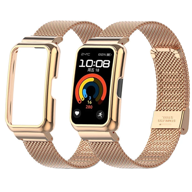 Metal Strap Case Protector for Huawei Band 9 Watchband for huawei band 8 Wristband for huaweiband 9 Bracelets Protective Frames
Metal Strap Case Protector for Huawei Band 9 Watchband for huawei band 8 Wristband for huaweiband 9 Bracelets Protective Frames