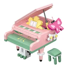 507Pcs City Piano DIY Model Building Blocks Piano Chair Pianist Figures Creativity Bricks Toys For Children Kids Decoration
507Pcs City Piano DIY Model Building Blocks Piano Chair Pianist Figures Creativity Bricks Toys For Children Kids Decoration