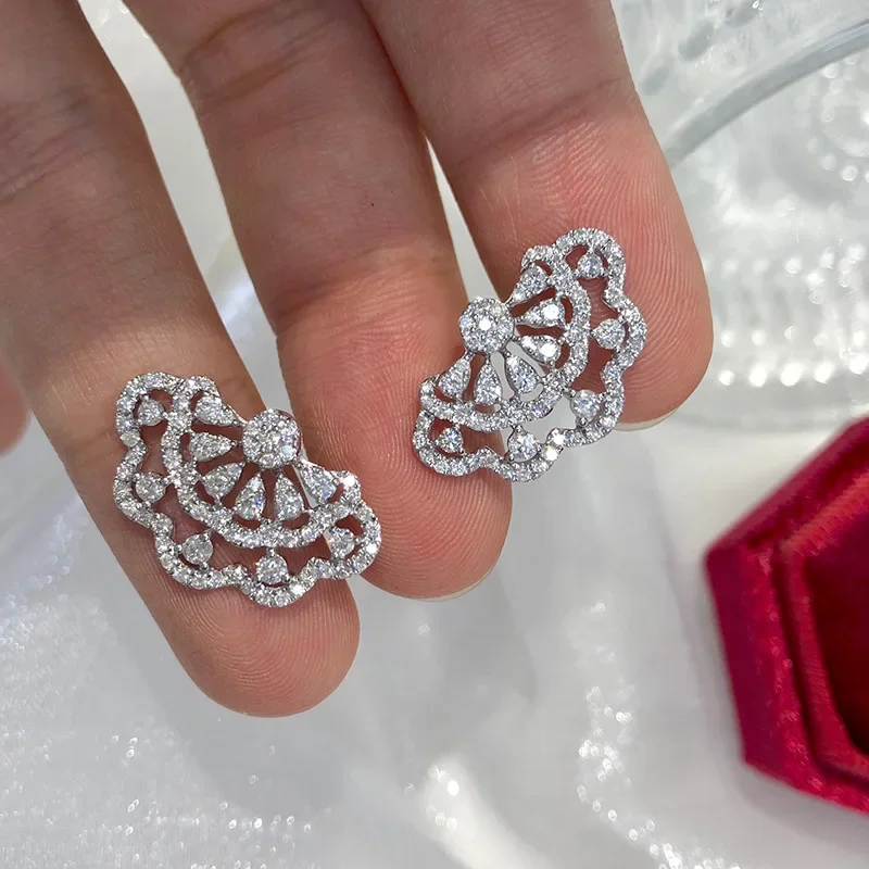 Solid S925 Sterling Silver Natural 2 Carats Diamond Earring Females Origin Silver 925 Jewelry Aros Mujer Oreja Drop Earrings
Solid S925 Sterling Silver Natural 2 Carats Diamond Earring Females Origin Silver 925 Jewelry Aros Mujer Oreja Drop Earrings
