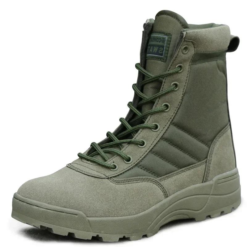 

Tactical Military Boots Men Boots Special Force Desert Combat Army Boots Outdoor Hiking Boots Ankle Shoes Men Work Safty Shoes