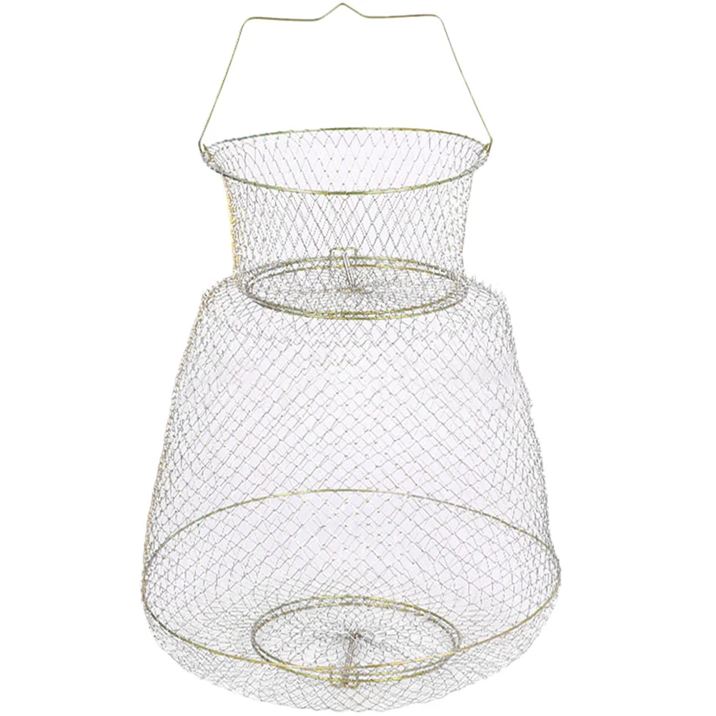 Metal Fish Pole Protective Cage Mesh Fishing Mesh Supply Catching Basket Net Baskets Guard Fishnets
Metal Fish Pole Protective Cage Mesh Fishing Mesh Supply Catching Basket Net Baskets Guard Fishnets
