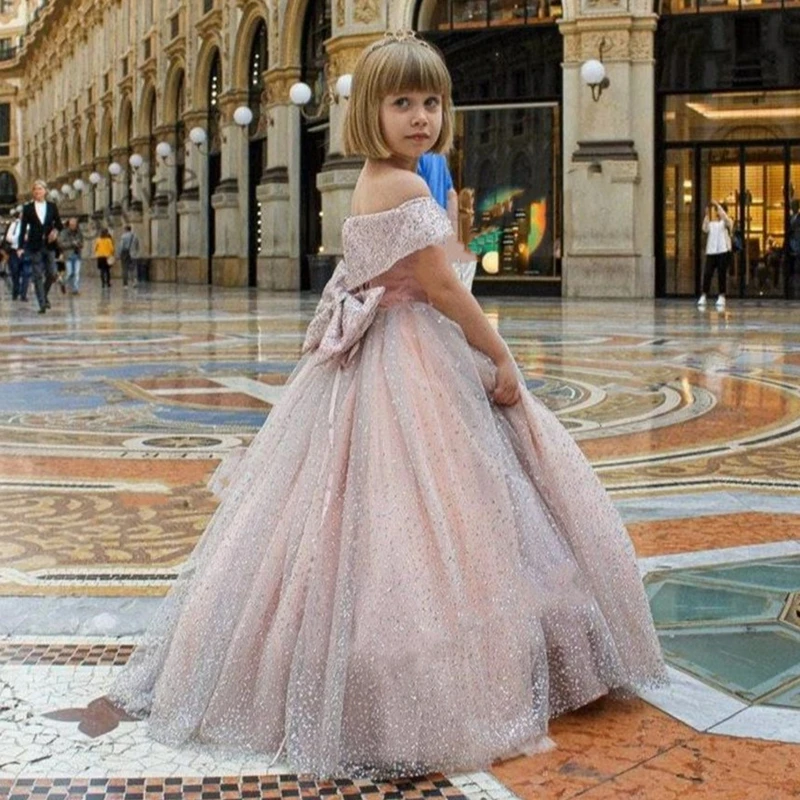 Pink Flower Girl Dresses Tulle Sleeveless Wedding Party First Communion Dresses Pink Lovely Kids Evening Gowns
Pink Flower Girl Dresses Tulle Sleeveless Wedding Party First Communion Dresses Pink Lovely Kids Evening Gowns