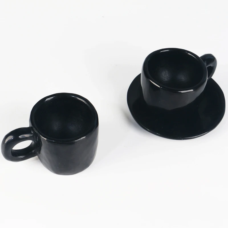 High Quality Crystal Crafts Coffee Cup Black obsidian Cup Crystal Carving For Home Decoration
High Quality Crystal Crafts Coffee Cup Black obsidian Cup Crystal Carving For Home Decoration