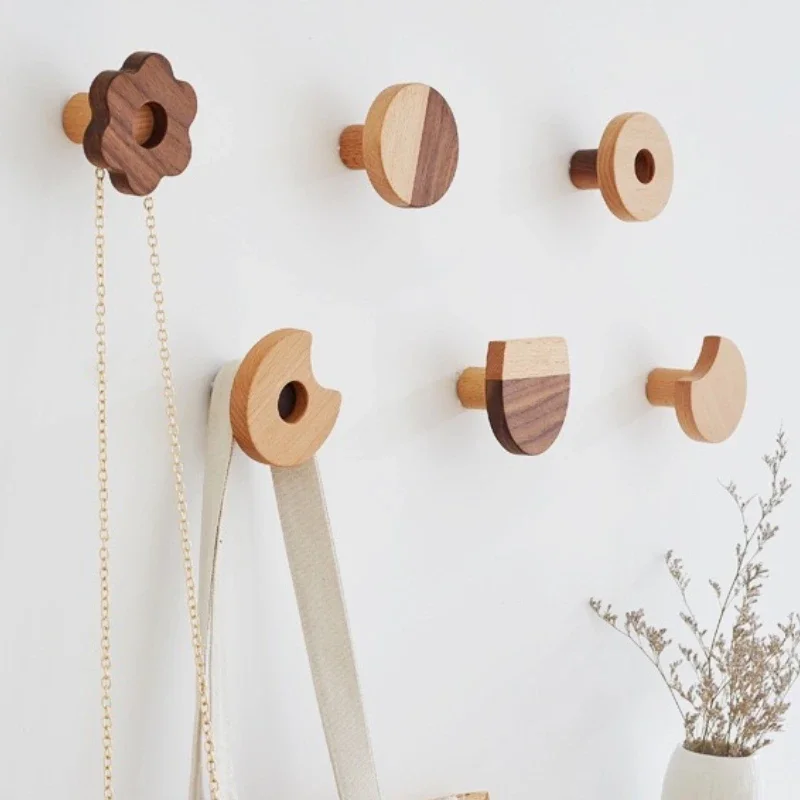 Black Walnut Solid WoodHooks Dual-use Creative hooks Multifunctional Wardrobe Handle Hanging Hooks Home Entryway CoatHooks
Black Walnut Solid WoodHooks Dual-use Creative hooks Multifunctional Wardrobe Handle Hanging Hooks Home Entryway CoatHooks