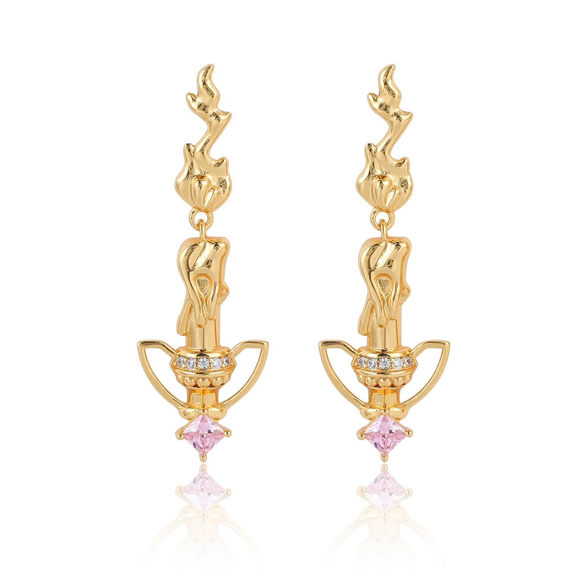 HAIKE S925 Sterling Silver Earrings Original Candlelight Elegance Earpin Exquisite Fashion Personality Versatile Style Birthday
HAIKE S925 Sterling Silver Earrings Original Candlelight Elegance Earpin Exquisite Fashion Personality Versatile Style Birthday