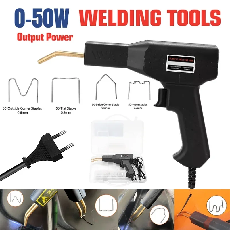 

Handy Plastics Welders Garage Tools Hot Staplers Machine Staple PVC Repairing Machine Car Bumper Repairing Stapler Welding Tool