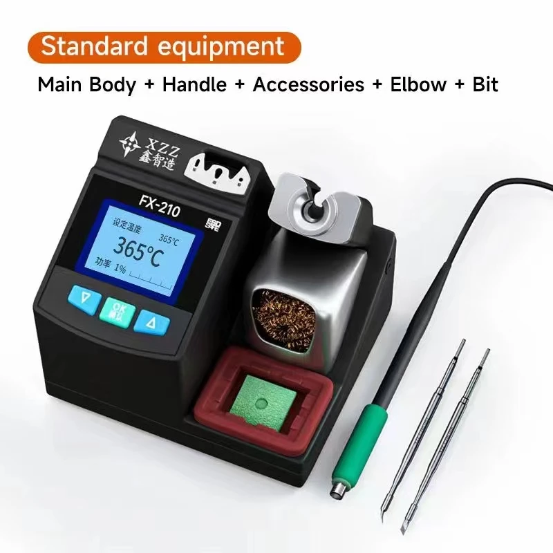 Intelligent lead-free soldering station repair cell phone electrical appliances precision soldering very fast rewarming
Intelligent lead-free soldering station repair cell phone electrical appliances precision soldering very fast rewarming