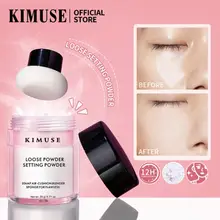 KIMUSE Loose Powder With Mushroom Head Makeup Foundation Long-lasting Oil Control Whitening Concealer Waterproof Sweatproof
KIMUSE Loose Powder With Mushroom Head Makeup Foundation Long-lasting Oil Control Whitening Concealer Waterproof Sweatproof