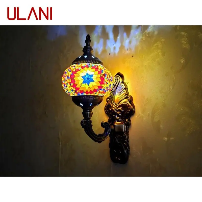 

ULANI Aethnic Style Wall Lamps Retro Nostalgic Romantic Creative Indoor Decorative For Corridor Bedroom