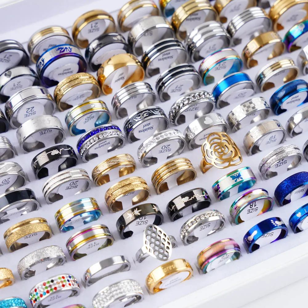 10/20Pcs/Lot Fashion Heart Stripe Stainless Steel Love Rings For Men Women Mix Style Party Gifts Jewelry Accessories 3 Mallzona S57d572b7ebef416c9eb0c78f398ebf74c 10/20Pcs/Lot Fashion Heart Stripe Stainless Steel Love Rings For Men Women Mix Style Party Gifts Jewelry Accessories Mallzona