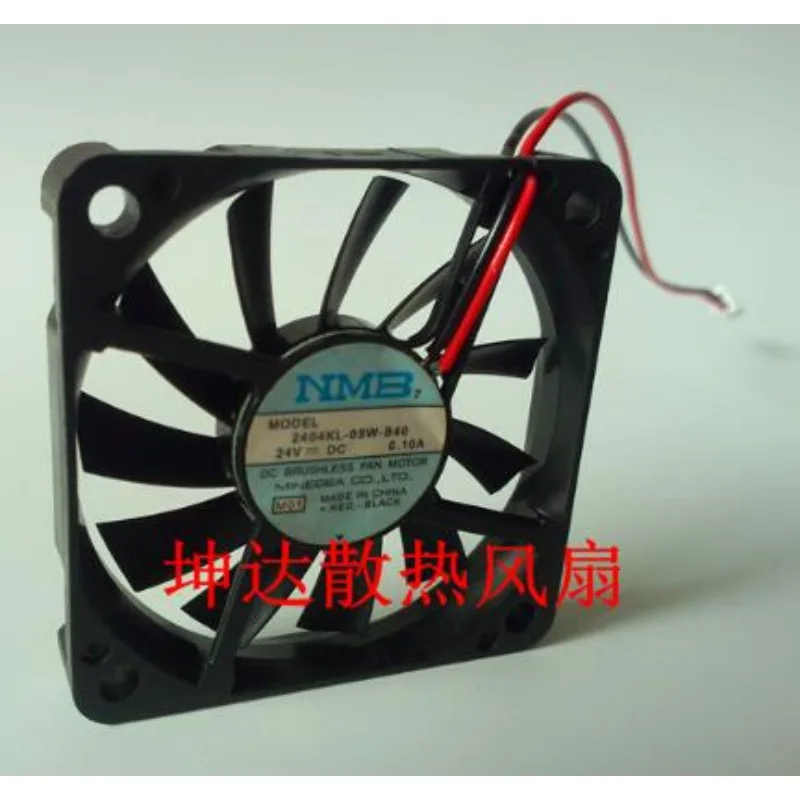 New Cooling Fan for NMB 2404KL-05W-B40 6010 24V 0.10A 6CM Ultra-thin Frequency Converter Cooler Fan 60*60*10mm
New Cooling Fan for NMB 2404KL-05W-B40 6010 24V 0.10A 6CM Ultra-thin Frequency Converter Cooler Fan 60*60*10mm