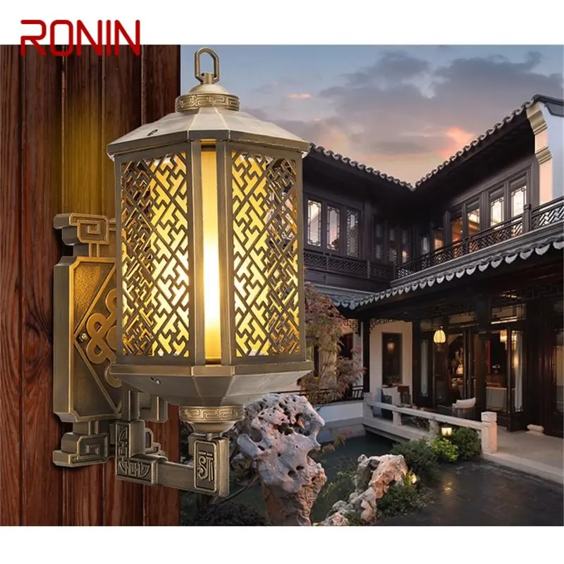 RONIN Classical Outdoor Wall Lights Retro Bronze LED Sconces Lamp Waterproof IP65 Decorative For Home Porch Villa
RONIN Classical Outdoor Wall Lights Retro Bronze LED Sconces Lamp Waterproof IP65 Decorative For Home Porch Villa
