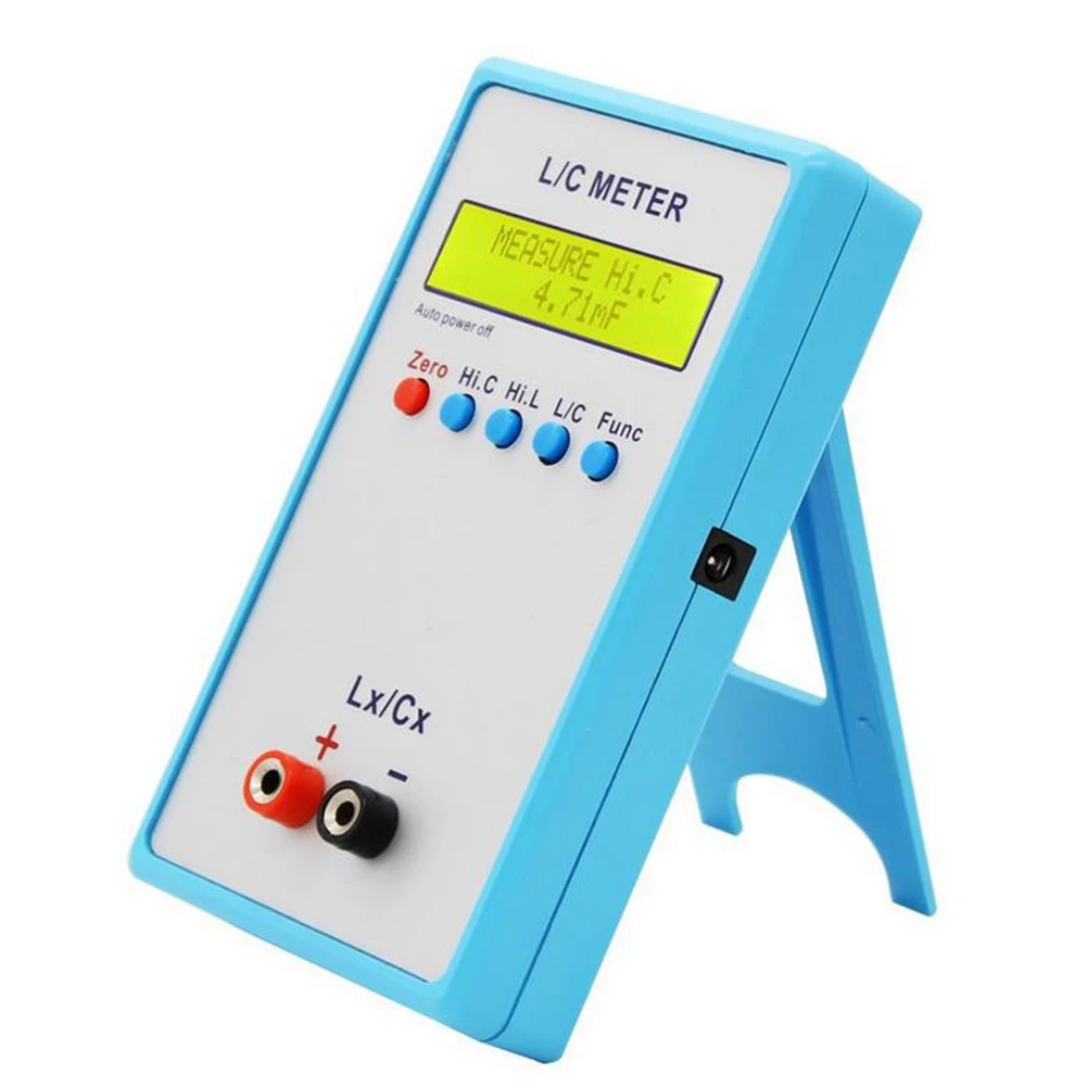 LC-200A Handheld Digital LCD Capacitance Inductance Meter LC Meter 1pF-100mF 1602 LCD Screen L/C Meter Measuring Tool
LC-200A Handheld Digital LCD Capacitance Inductance Meter LC Meter 1pF-100mF 1602 LCD Screen L/C Meter Measuring Tool