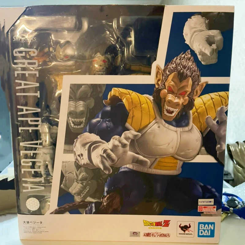 Original Bandai Genuine Dragon Ball Shf Son Goku Vegeta Iv Ape Action Figure Model Toy Collection Decoration Adult Birthday Gift
Original Bandai Genuine Dragon Ball Shf Son Goku Vegeta Iv Ape Action Figure Model Toy Collection Decoration Adult Birthday Gift