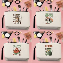 2022 Makeup Storage Bag Handbag Woman Change Canvas Japanese Cute Monster Pattern Series Printed Carry Rope Beige Pencil Case
2022 Makeup Storage Bag Handbag Woman Change Canvas Japanese Cute Monster Pattern Series Printed Carry Rope Beige Pencil Case