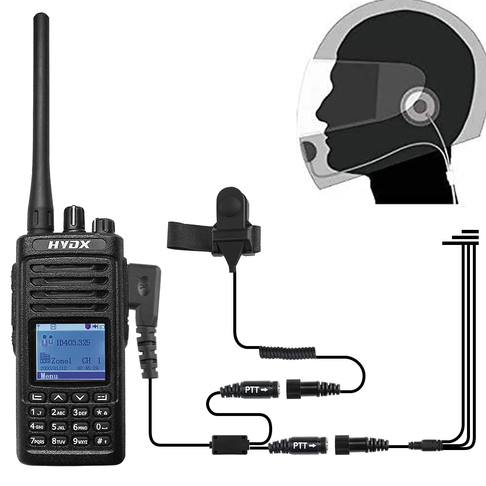 Helmet Headset 2 Pin PTT Motorcycle Headphone For Walkie Talkie Kenwood Baofeng Puxing Ham Radio Two Way Radio
Helmet Headset 2 Pin PTT Motorcycle Headphone For Walkie Talkie Kenwood Baofeng Puxing Ham Radio Two Way Radio