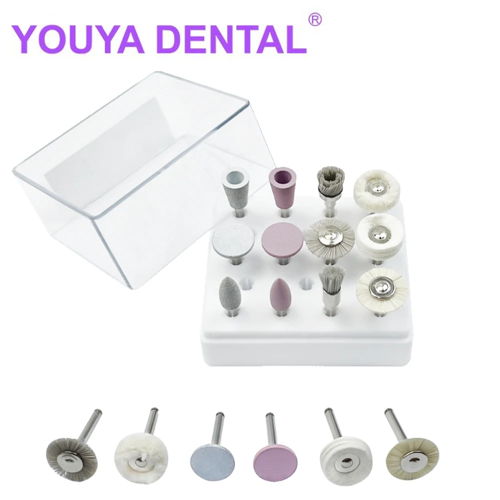 12Pcs/set Dental Polisher Kit For Low-Speed Handpiece Dentist Composite Set Dentistry Porcelain Natural Teeth Polishing Tools
12Pcs/set Dental Polisher Kit For Low-Speed Handpiece Dentist Composite Set Dentistry Porcelain Natural Teeth Polishing Tools