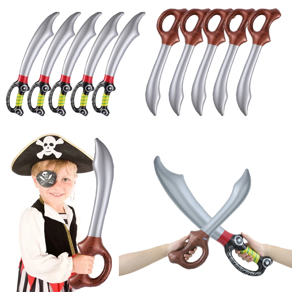 2/5Pcs Inflatable Outdoor Fun Game Playing Pirate Birthday Party Sword Toy Stage Props Children Cosplay Supply Halloween Decor
2/5Pcs Inflatable Outdoor Fun Game Playing Pirate Birthday Party Sword Toy Stage Props Children Cosplay Supply Halloween Decor