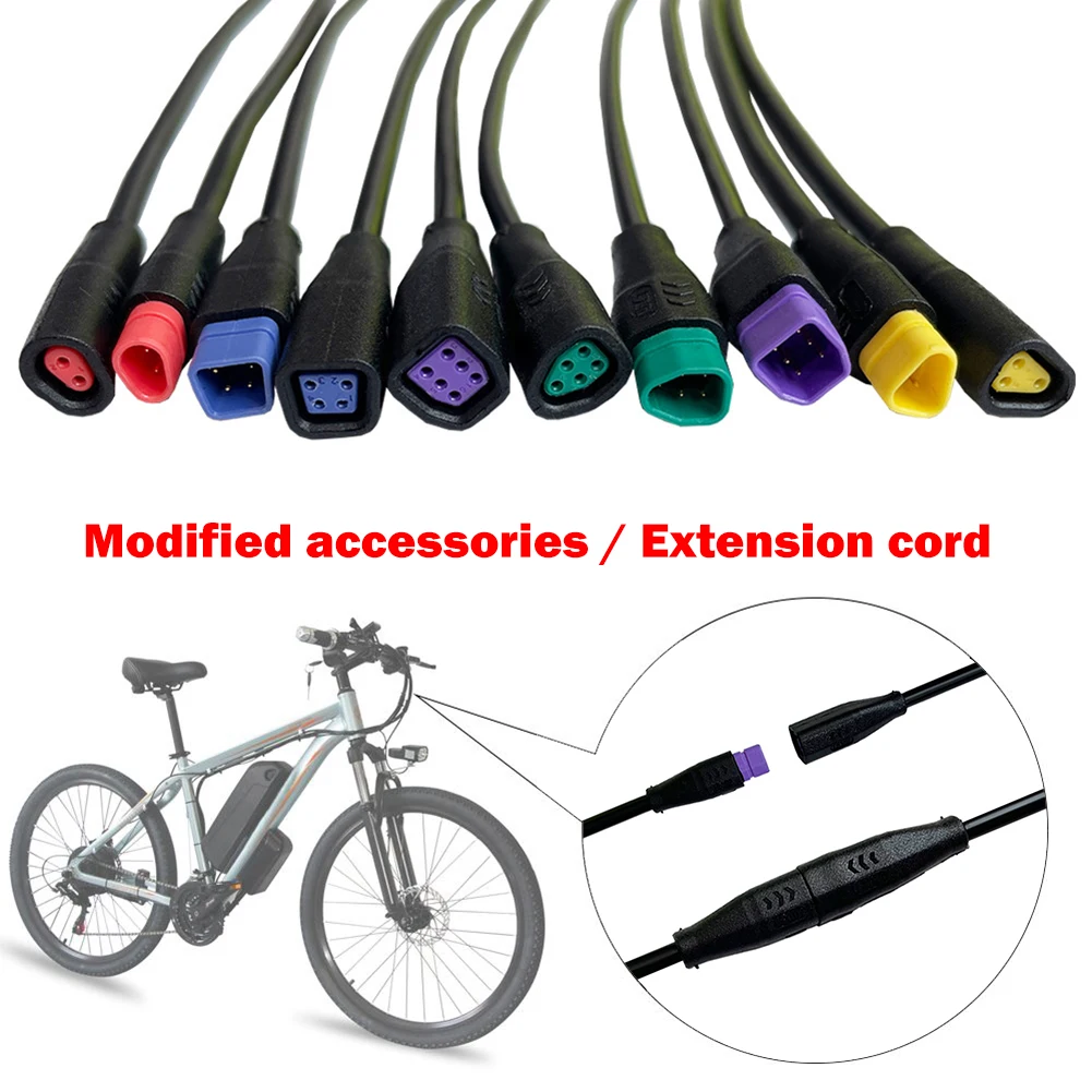 Julet Base Connector 2 3 4 5 6 Pin Cable Waterproof Connector For E-bike Bafang Display Pin Optional Cable E-bike Accessories
Julet Base Connector 2 3 4 5 6 Pin Cable Waterproof Connector For E-bike Bafang Display Pin Optional Cable E-bike Accessories
