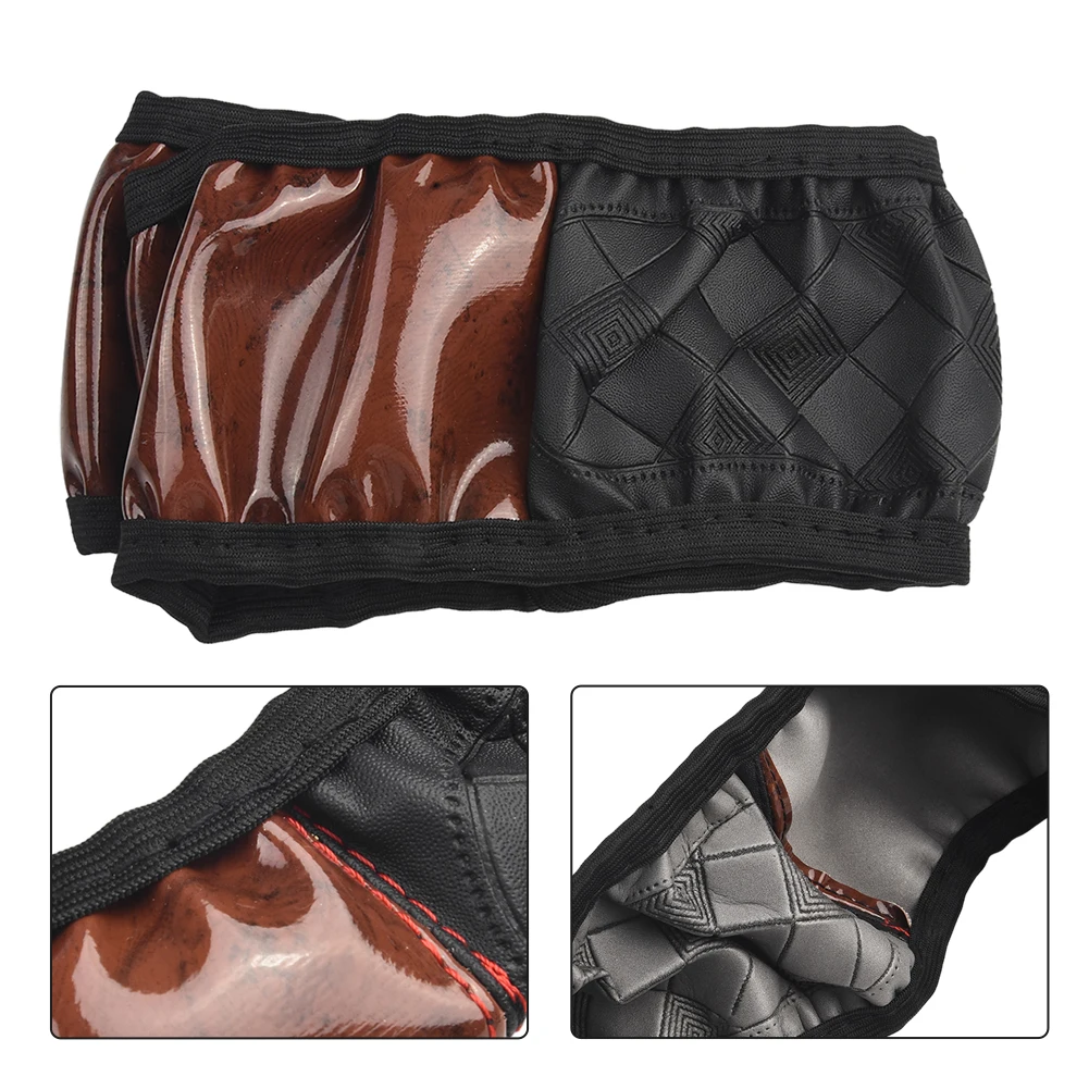Wood Grain Faux Leather Car Steering Wheel Cover 14.5 To 15.5 Inch Diameter Anti Slip Dustproof Steering Wheel Cover Trim
Wood Grain Faux Leather Car Steering Wheel Cover 14.5 To 15.5 Inch Diameter Anti Slip Dustproof Steering Wheel Cover Trim